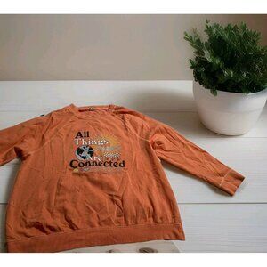 Old Navy All Things Are Connected Peach‎ Sweatshirt Size 2XL Fall Plus Size